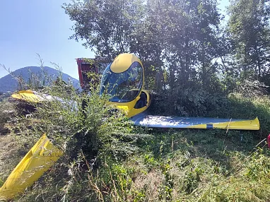 Flugzeugabsturz1 Kirchdorf _FF Kirchdorf