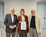 Goldschmidt-Preis Gert Ammann Preistraegerin Janine Weger Guenther Dankl