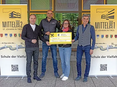 Harschbichl Spendenübergabe