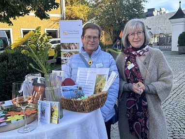 Hospizbegleiterinnen Greti Brunner und 
Susanne Gobec-Grabner