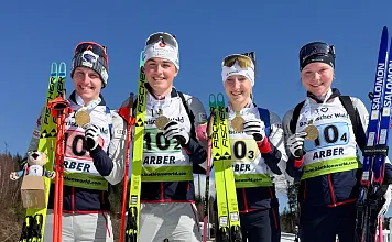 Jugend Staffel Biathlon Arber