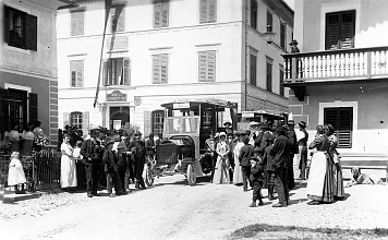 Motorpostlinie -Postauto 1911