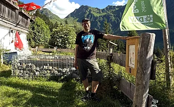 Neuer Cartoonweg bei der Kelchalm