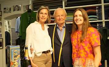 Prader Franz mit Gattin und Tochter