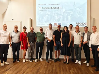 Präsentation FH Studie in Kitzbühel