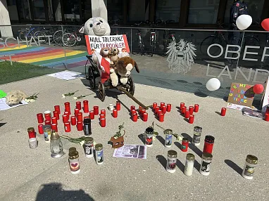 Schmotzer Mahnwache Innsbruck