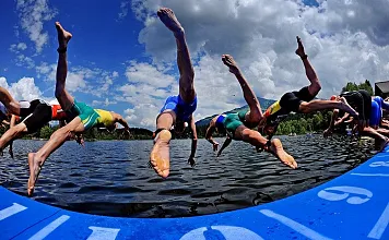 Schwarzsee Start Triathlon