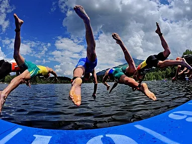 Schwarzsee Start Triathlon