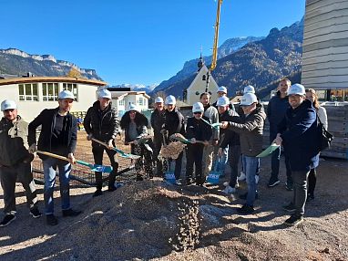 Spatenstich Kindergarten Waidring_Fusser_1