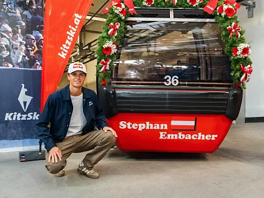 Hahnenkamm-Gondel für Stephan Embacher