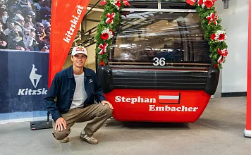 Hahnenkamm-Gondel für Stephan Embacher