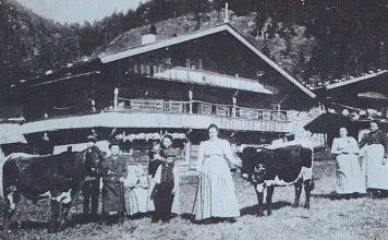 Vorderhacher im Kriegsjahr 1916