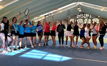 Woman Tennis Camp