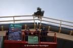 Firstfeier im neuen Lagerhaus: Nur dreieinhalb Monate nach dem Spatenstich konnte der Rohbau für das neue Lagerhaus in Gundhabing fertig gestellt werden. Fotos: Fusser Bild 12