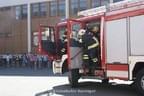 Feuerwehrübung Hauptschule, Foto Krista Bild 1