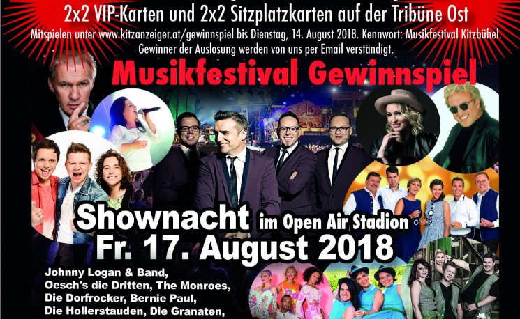 Musikfestival-Shownacht